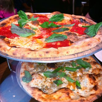 Table 87 - Brooklyn Heights - Large Margherita Pie on the top, clam pizza with white sauce on the bottom (special) - Pizza Near Me - Brooklyn, New York Table 87 - Brooklyn Heights - Large Margherita Pie on the top, clam pizza with white sauce on the bottom (special) - Pizza Near Me - Brooklyn, New York