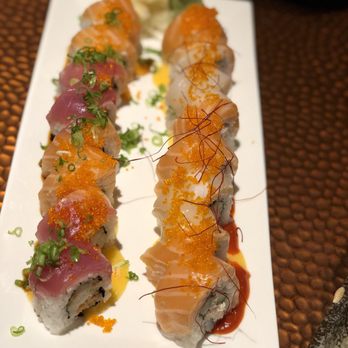 Sasa - Walnut Creek roll and the Hokkaido on the right - Japanese Near Me - Walnut Creek, California Sasa - Walnut Creek roll and the Hokkaido on the right - Japanese Near Me - Walnut Creek, California
