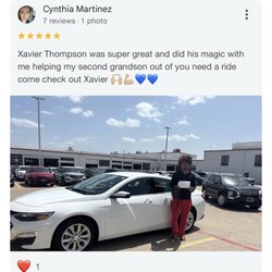 Clay Cooley Mitsubishi of Arlington - Xavier new ride