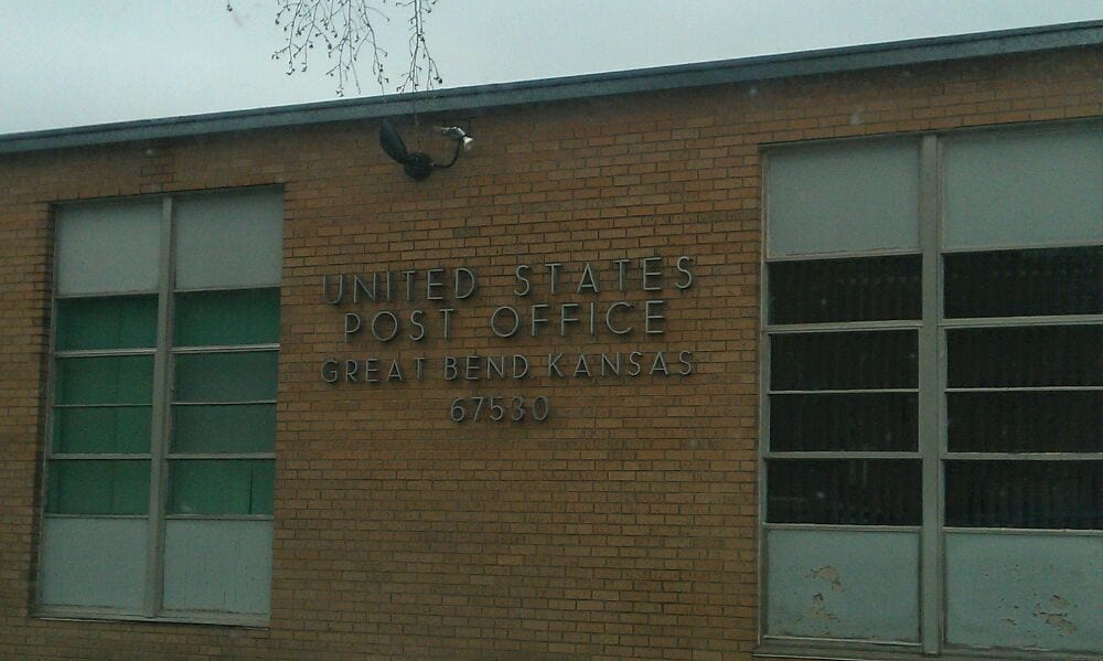 US POST OFFICE Updated August 2024 2100 16th St, Great Bend, Kansas