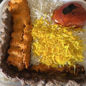 Shemroon Restaurant - Koobideh Combo $13 - Persian/Iranian Near Me - Mission Viejo, California