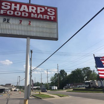 Sharp's Food Mart - a sign for sharp's food mart - Grocery Near Me - Mount Vernon, Illinois Sharp's Food Mart - a sign for sharp's food mart - Grocery Near Me - Mount Vernon, Illinois