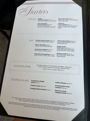 Menu photo 3 Morton's The Steakhouse San Jose, CA Menu photo 3 Morton's The Steakhouse San Jose, CA