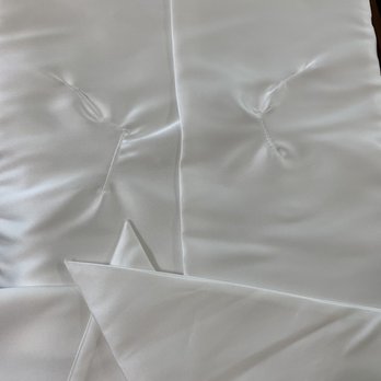 Wedding Gown Preservation - They ripped the bow during cleaning. I had to send it back for them to fix the rips they made. I was unimpressed at the fix. - Bridal Near Me - Endicott, New York Wedding Gown Preservation - They ripped the bow during cleaning. I had to send it back for them to fix the rips they made. I was unimpressed at the fix. - Bridal Near Me - Endicott, New York