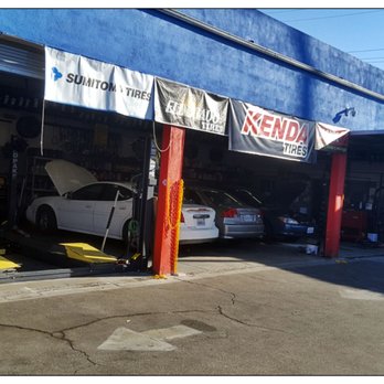 EZ Tire Stop - The main work area. Cuidado: Customers are off limits. - Tires Near Me - Alhambra, California EZ Tire Stop - The main work area. Cuidado: Customers are off limits. - Tires Near Me - Alhambra, California