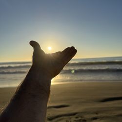 Samoa Dunes Recreation Area - Catching the sunset