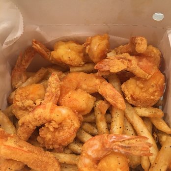 The Boiling Crab - Shrimp basket with lemon pepper seasoning - Cajun/Creole Near Me - Burbank, California