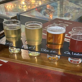 Kingfish Cider - a flight of beers - Cideries Near Me - Jefferson, Louisiana