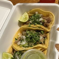 The Lunch Box - Pork street tacos