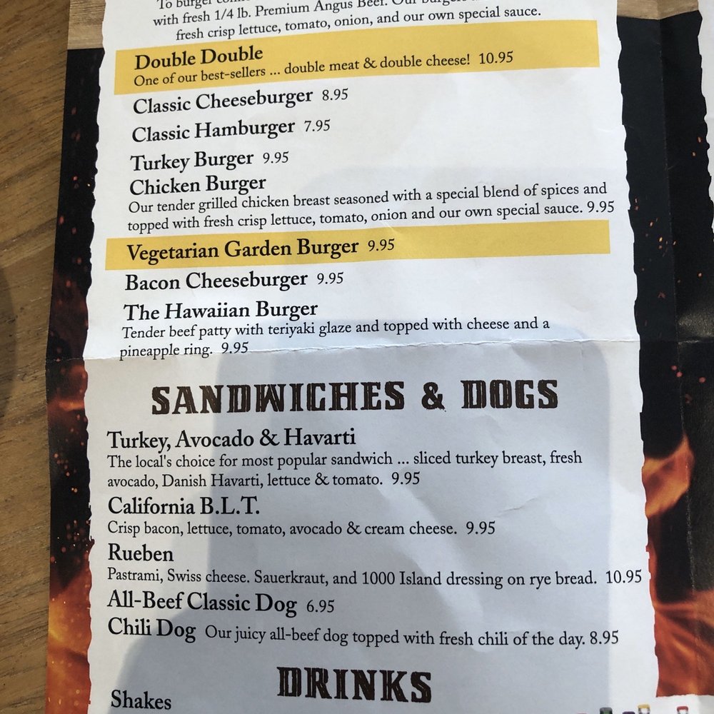 The Burger Grill - Menu - Burgers Near Me - Ketchum, Idaho The Burger Grill - Menu - Burgers Near Me - Ketchum, Idaho