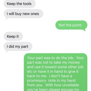 Lion Enterprises - Messages between him and I - General Contractors Near Me - Fall River, Massachusetts