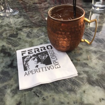 FERRO - Rosemary mule...yum! - Pizza Near Me - Idyllwild, California