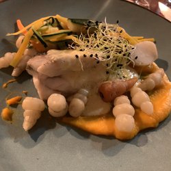 L’Attiseur - Grilled sea bass with veggies