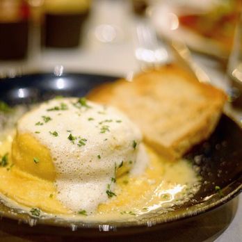 BLACKBARN - Egg Yolk Raviolo - New American Near Me - New York, New York BLACKBARN - Egg Yolk Raviolo - New American Near Me - New York, New York
