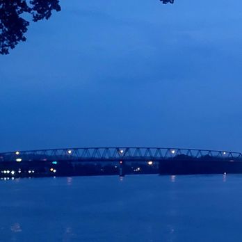 Boathouse BBQ - View of the river - New American Near Me - Marietta, Ohio