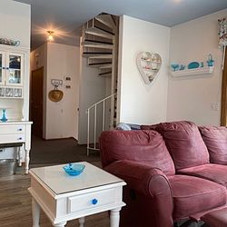 The Sea Angel - The Sea Angel is delightfuly appointed with comfortable Beach Chic Porcelain Tile Floors in Entry, Kitchen, & Living/Dining Rooms