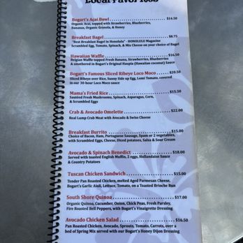 Bogart's Cafe - As of 3/26/25 - Breakfast & Brunch Near Me - Honolulu, Hawaii