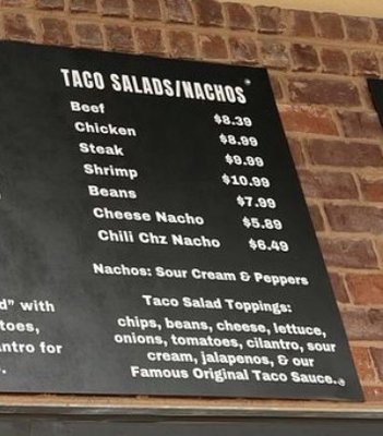 Menu photo 1 Taco Pete East Point, GA