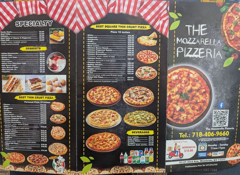 The Mozzarella Pizzeria