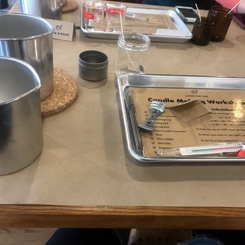 Love & Make - Class Kit at each table - Specialty Schools Near Me - Houston, Texas Love & Make - Class Kit at each table - Specialty Schools Near Me - Houston, Texas