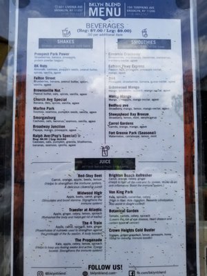 Menu photo 4 Brooklyn Blend Brooklyn, NY Menu photo 4 Brooklyn Blend Brooklyn, NY