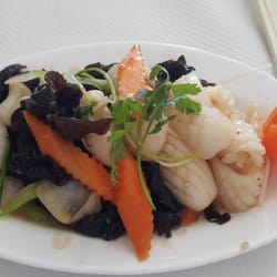 Lido Saigon - Calamars aux champignons noirs
