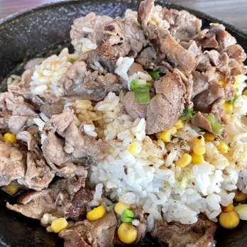 Pepper Lunch - jumbo beef pepper rice - after mixing - Japanese Near Me - Alhambra, California Pepper Lunch - jumbo beef pepper rice - after mixing - Japanese Near Me - Alhambra, California
