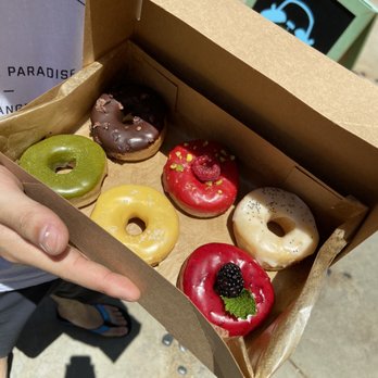 Good Town Doughnuts - Mini donut pack for $12, all vegan - Donuts Near Me - Costa Mesa, California Good Town Doughnuts - Mini donut pack for $12, all vegan - Donuts Near Me - Costa Mesa, California
