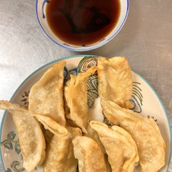 Fried potstickers