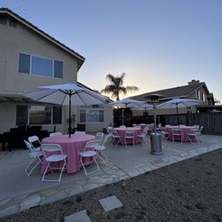 Swift Party Rentals - Tables, chairs, linens, umbrellas, heaters