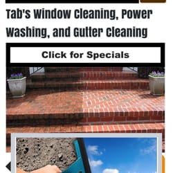 Tabs window cleaning