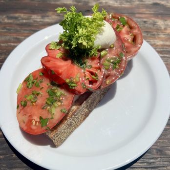ALTA Bakery & Cafe - Burrata and heirloom tomatoes on sourdough bread - Cafes Near Me - Monterey, California ALTA Bakery & Cafe - Burrata and heirloom tomatoes on sourdough bread - Cafes Near Me - Monterey, California