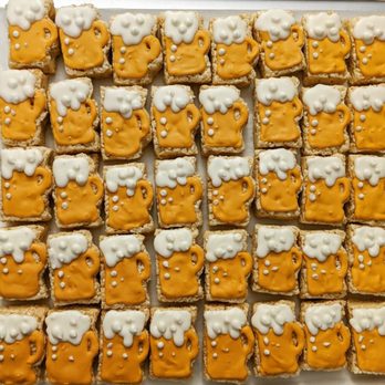 Pent Up Cookie Company - Beer shaped rice kripsie treats! - Caterers Near Me Pent Up Cookie Company - Beer shaped rice kripsie treats! - Caterers Near Me