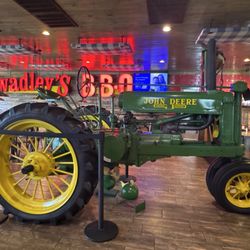 Swadley's Bar-B-Q - John Deer in the main dining room