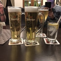 Das Tafelspitz - Hier sind drei Radler und ein Gin Tonic( einer der besten die man je probiert wurde)