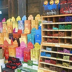 Seven Sisters Soap & Candle - This is only some of the wide variety of incense! One of my favorites are the anti stress ones after a long day :)