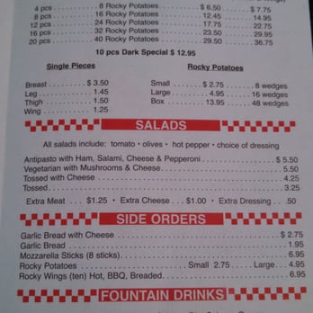 Rocco's Pizza - Menu page 2 - Pizza Near Me - Cuyahoga Falls, Ohio Rocco's Pizza - Menu page 2 - Pizza Near Me - Cuyahoga Falls, Ohio
