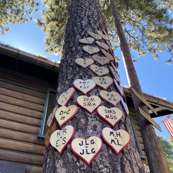 LouEddie's Pizza - Don't know what the story is behind the hearts but it's a cool feature - Pizza Near Me - Skyforest, California LouEddie's Pizza - Don't know what the story is behind the hearts but it's a cool feature - Pizza Near Me - Skyforest, California