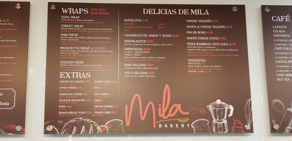 Menu photo 5 Mila Bakery Miami, FL