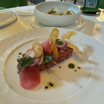 Le Jardinier - Wagyu tartare - French Near Me - Miami, Florida Le Jardinier - Wagyu tartare - French Near Me - Miami, Florida