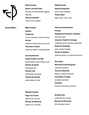 Menu photo 1 Casa Pollastro Dallas, TX Menu photo 1 Casa Pollastro Dallas, TX