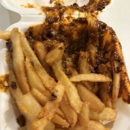 Chili cheese fries