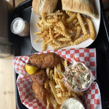 Ruby's Roadside Grill - Fish and chips and brisket sandwich (only on weekends) - Burgers Near Me - Seaside, Oregon Ruby's Roadside Grill - Fish and chips and brisket sandwich (only on weekends) - Burgers Near Me - Seaside, Oregon