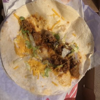 Taco Bell - Taco but where is the meat? - Fast Food Near Me - Seneca, South Carolina Taco Bell - Taco but where is the meat? - Fast Food Near Me - Seneca, South Carolina