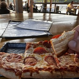 Pizza was solid Pizza was solid