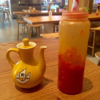 Icha Icha - Fun condiment bottles - Japanese Near Me - Solna, Alberta