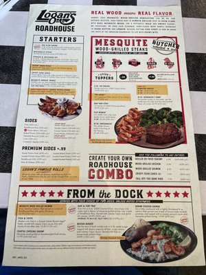 Menu photo 7 Logan's Roadhouse Holland, MI
