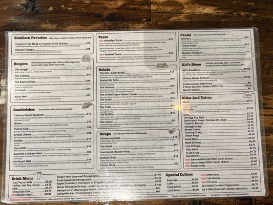 Menu photo 2 Benny’s Café Breakfast and Lunch Colleyville, TX