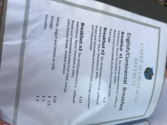Menu photo 4 Caffè Sforzesco Milan, MI