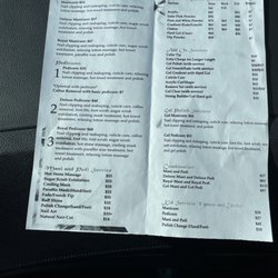 Pearl City Davi nails - Price List 12.07.2024